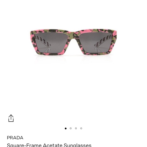Prada Accessories - New in Box Prada sunglasses (Pink & Green)